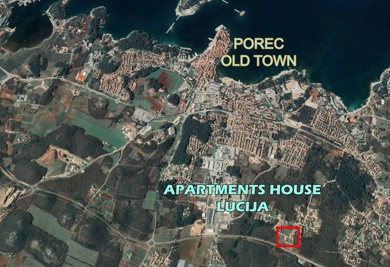 House Lucija Family Apartments For Max 6 Persons With Pool In Poreč 0*,